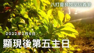 信義會良牧堂線上崇拜：顯現後第五主日（藍）