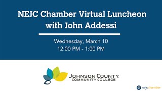Webinar with Johnson Addessi of the SBDC at Johnson County Community College