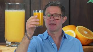 From Grove to Glass - The Purity of 100% Orange Juice