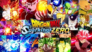 DRAGON BALL SPARKING ZERO ALL ULTIMATE ATTACK  ( 4K 60 FPS ) GAMEPLAY