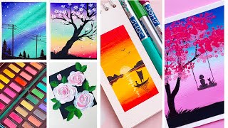 20 Amazing painting ideas with watercolor and acrylic