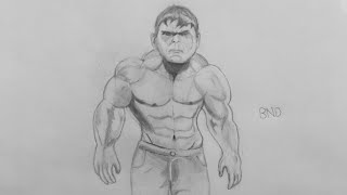 Karakalem Hulk Çizimi
