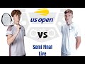 Jannik Sinner vs Jack Draper | Semi Final US Open 2024 Live