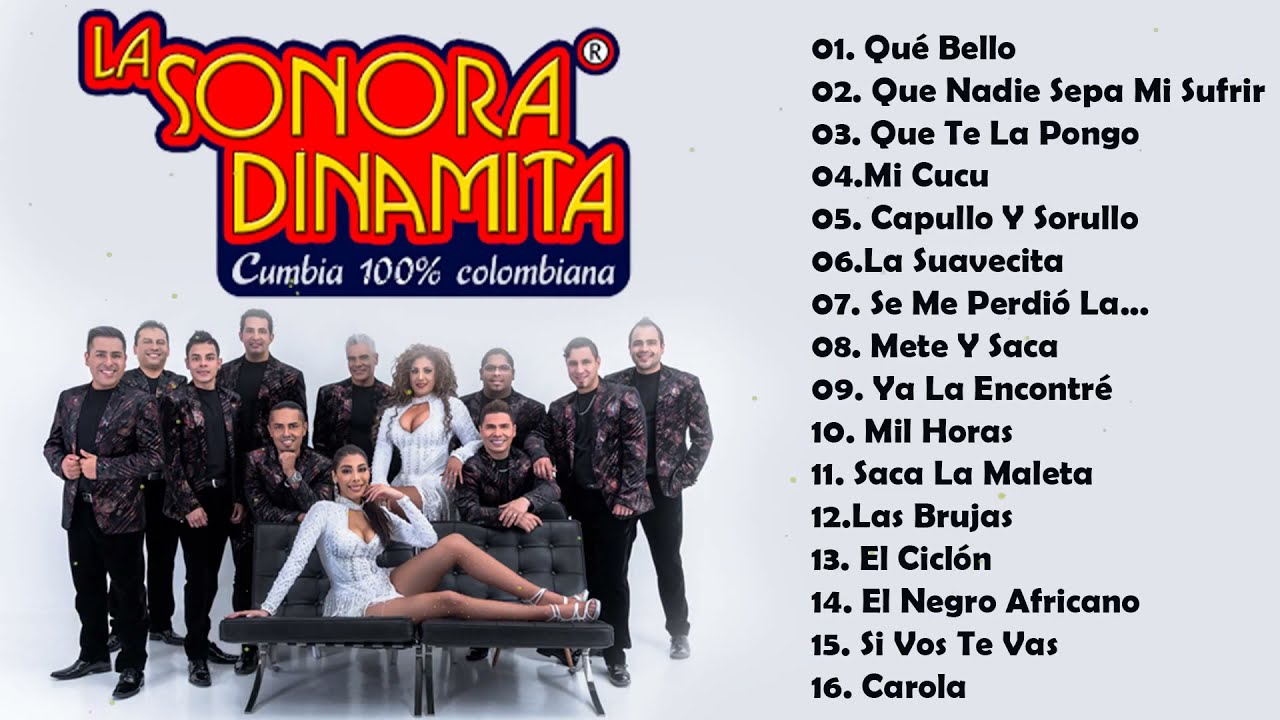 La Sonora Dinamita Exitos- 20 Mejores Cancines De La Sonora Dinamita ...