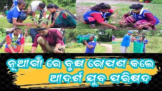 ନୂଆଗାଁ ଗ୍ରାମ ରେ #ଆଦର୍ଶ ଯୁବ ପରିଷଦ ତରଫରୁ #ବୃକ୍ଷ ରୋପଣ #ajps soro