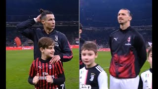 ZLATAN vs CRISTIANO | Milan 1-1 Juventus | 2019-20 Coppa Italia Semifinale Andata