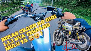 MOTOR RXKING GUE RUSAK GIGI 1,2,3 NYA KOK NGANGKAT MULU WKWK, SUNMORI CIJAPATI PENUH RXKING🔥