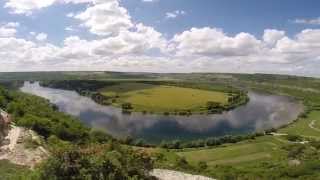 Удивительная панорама Днестра - Fantastic view on the Dniester River