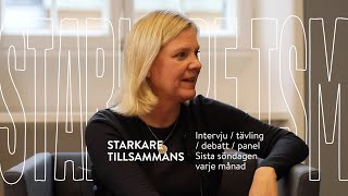 Intervjuar Sveriges mäktigaste kvinna och tävlar i Guess the Billionaire – Starkare tillsammans