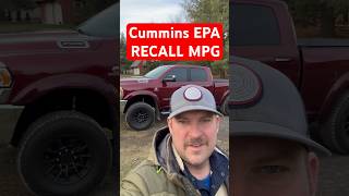 Cummins EPA recall take your guess on mpg and DEF consumption when towing? Full video coming soon