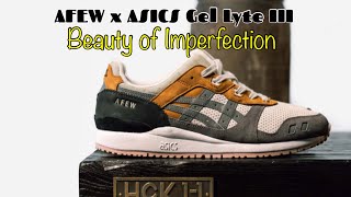 AFEW x ASICS Gel Lyte III Beauty of Imperfection