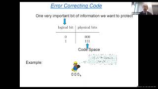 Quantum error correction and topological order
