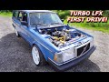 Turbo LFX Volvo Wagon First Drive!