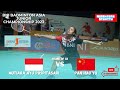 R32 BNI Badminton Asia Junior Championship 2023 Mutiara ayu Puspitasari 🇮🇩 vs 🇨🇳 Pan Hao Yu