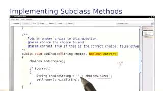 Setting the Answer - Intro to Java Programming