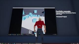 Unreal Engine Interactive Portfolio - Adrian L. Skaar