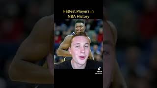 Fattest Players in NBA History #shorts #nba #basketball #nba2k #funny #sports
