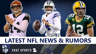 NFL News & Rumors: Latest On Aaron Rodgers, Trade Rumors, Cam Newton, Dak, Andy Dalton, Malik Hooker
