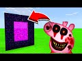 How To Make A Portal To PEPPA PIG.EXE in Minecaft Pocket Edition/MCPE