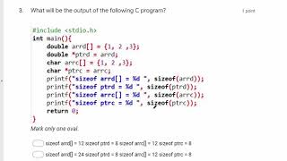 MCQ Pointers Part 01 | Programming in C