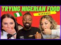 'TRYING NIGERIAN FOOD / MUKBANG WITH FRIENDS. Viv Just Vibes | Gul’s Reactions