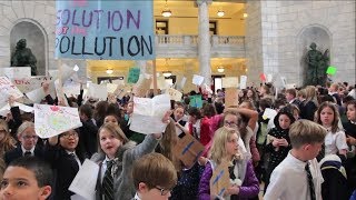 Student activists rally for Clean Air in Salt Lake City