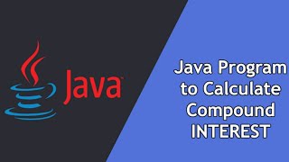 Calculate Compound Interest in Java Program ❤Part 18❤#sprogram001