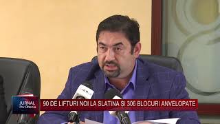 90 DE LIFTURI NOI LA SLATINA ȘI 306 BLOCURI ANVELOPATE