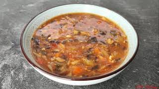 Пекинский суп/Настоящий китайский оздоравливающий суп/Die Pekingsuppe Rezept/Sauer-scharf Suppe.