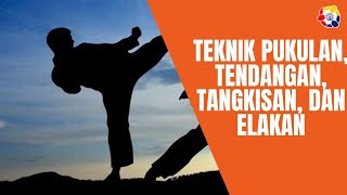 TEKNIK PUKULAN TENDANGAN TANGKISAN DAN ELAKAN