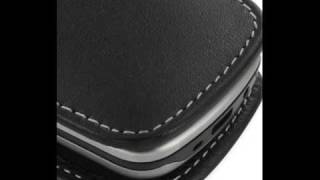 PDair Leather Case for Nokia 6700 Classic - Vertical Pouch Type Belt clip included (Black)