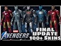 All Ironman Skins In Marvel's Avengers | Final Update