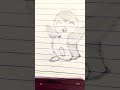 cute penguin drawing by art gallery ak official || #shorts #viral #trending