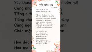 Tết Bình An #loibaihat #lyrics #tetbinhan