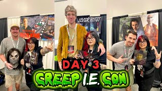 Meeting Javier Botet, Alex Armbruster, Nick King | Thanksgiving Panel | Cosplayers | Day 3