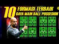 INILAH DAFTAR 10 FORMASI TERBAIK GAYA MAIN BALL POSSESION TERBARU FULL STATISTIK EFOOTBALL23 MOBILE