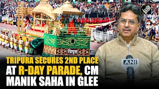 Tripura’s Republic Day Tableau Secures 2nd Place at Kartavya Path Parade , CM Manik Saha delighted