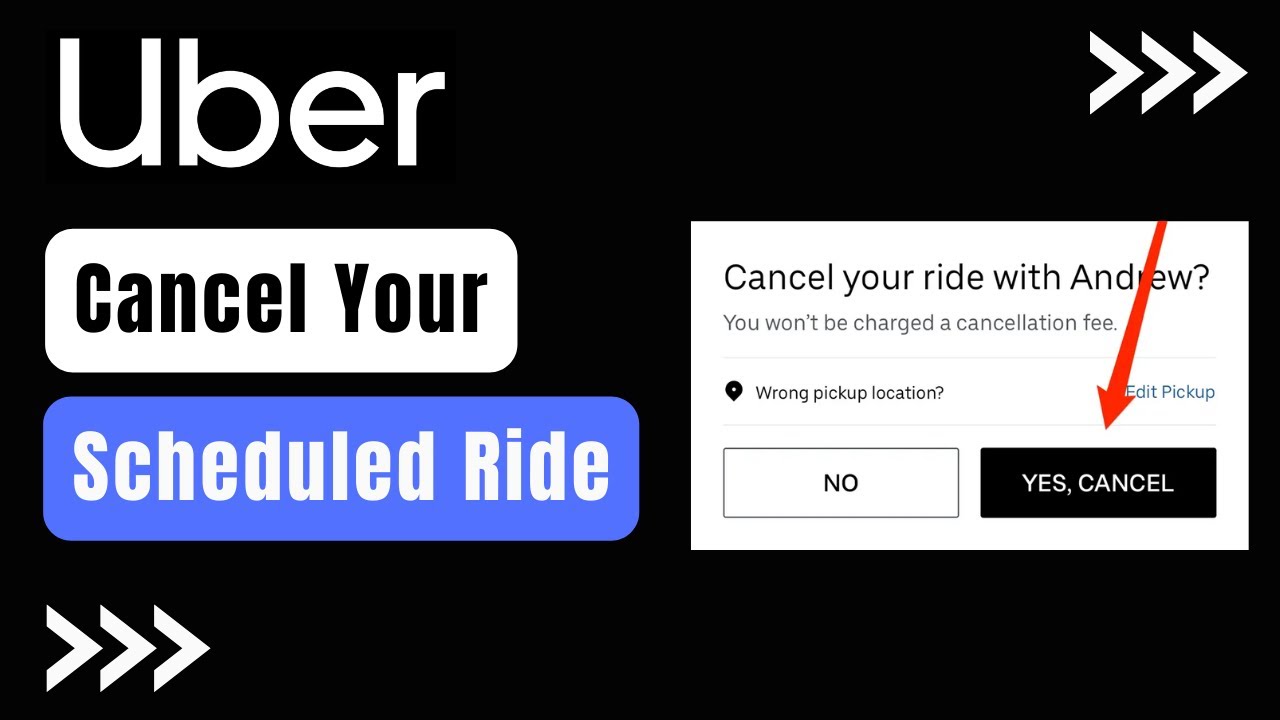 How To Cancel Scheduled Uber Ride ! - YouTube