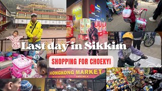 last day in Sikkim#Shopping for choekyi#blessed day visiting Rumtek monastery🙏‎@tentsepakvlog8479