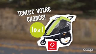 Gagnez une remorque à vélo Hamax!