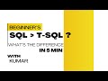 SQL vs T-SQL: What’s the Difference? | Complete Guide