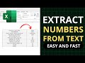 🛑 Extract Numbers from String in Excel: The Easiest VBA Code Method