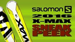 2016 Salomon X-MAX Frontside All Mountain Ski Sneak Peek