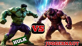 Hulk Vs Juggernaut || Real vs Fake