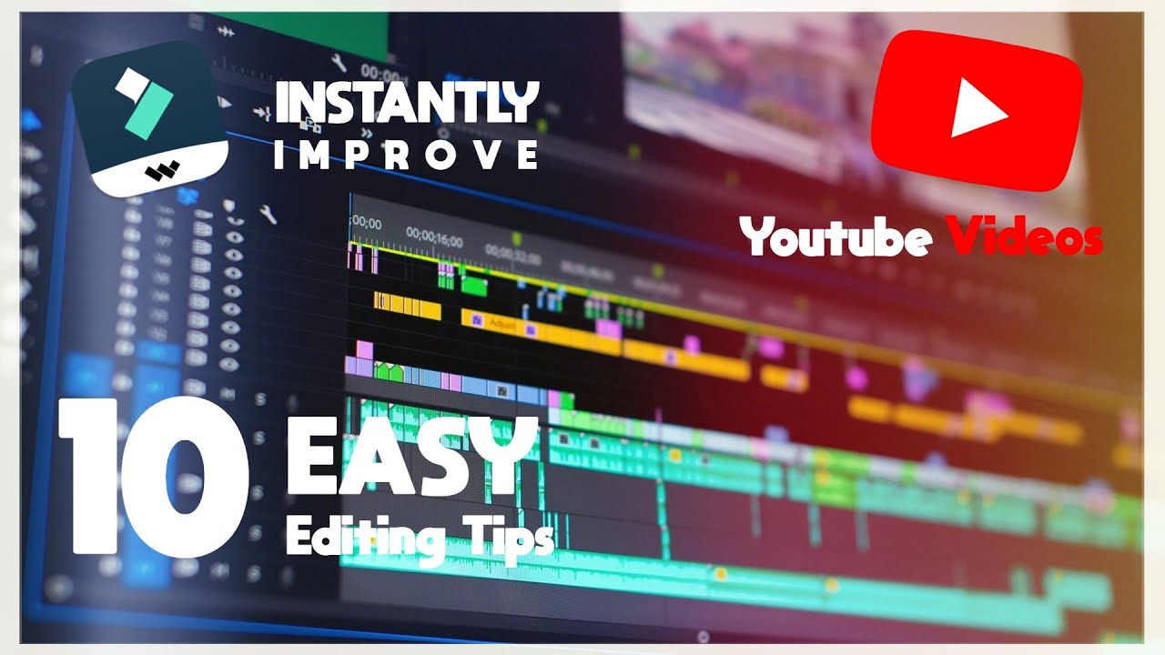 10 EASY Editing Tips To Instantly Improve Your Youtube Videos - YouTube