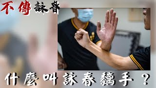 什麼是詠春黐手 ？ #不傳詠春 #騏顯師傅 #功夫小分享 #功夫  #詠春  #wingchun #shorts