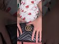 gucci replaced my 2yo bag. gg marmont small matelassÉ shoulder bag unboxing storytime