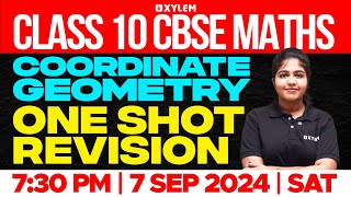 Class 10 CBSE Mathematics | Coordinate Geometry | One Shot Revision | Xylem Class 10 CBSE