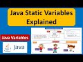 Java Static Variables Explained | Java Tutorial
