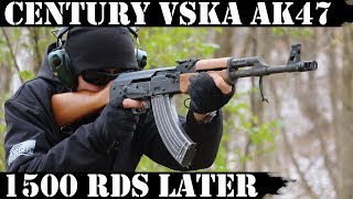 Century VSKA AK47: 1,500 Rounds later! New Video!!!